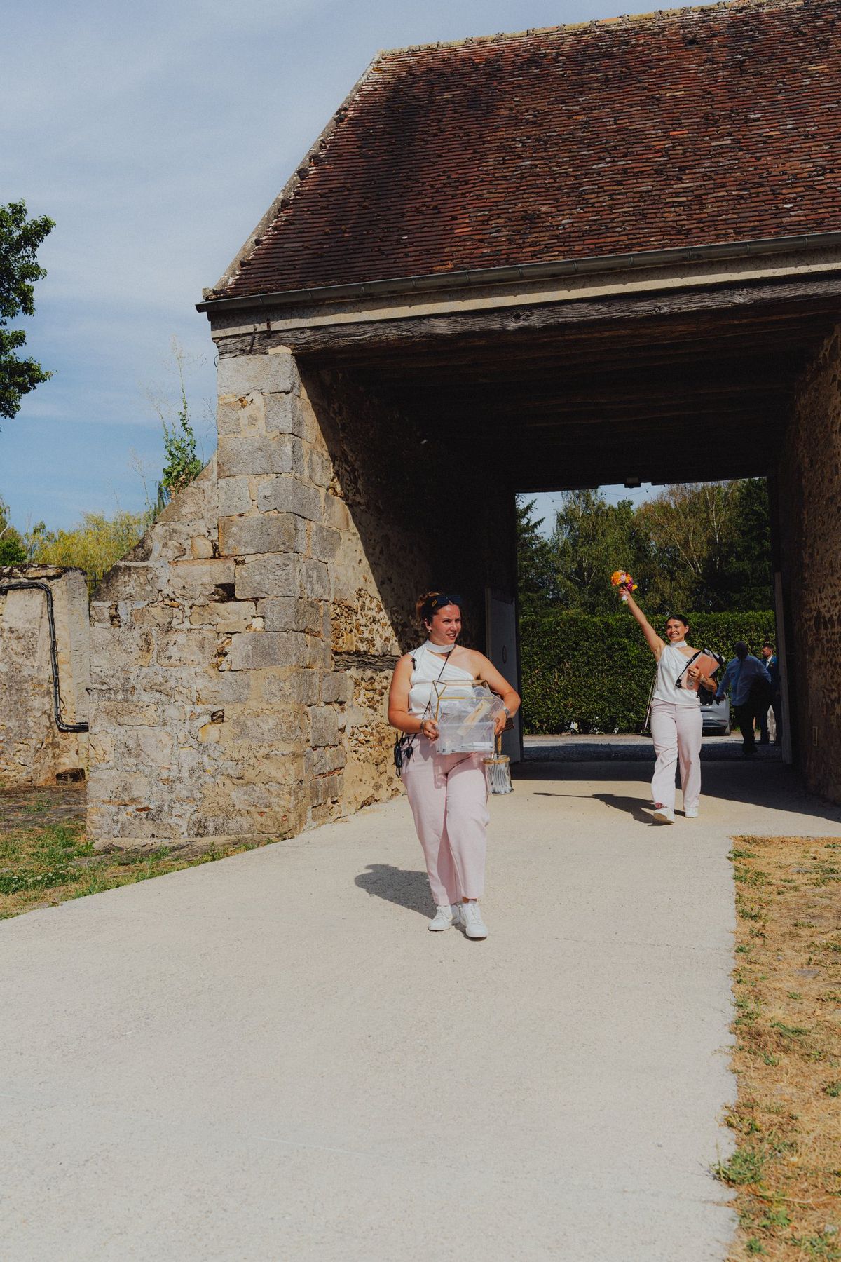 Marie et Lisa en coordination le jour J
