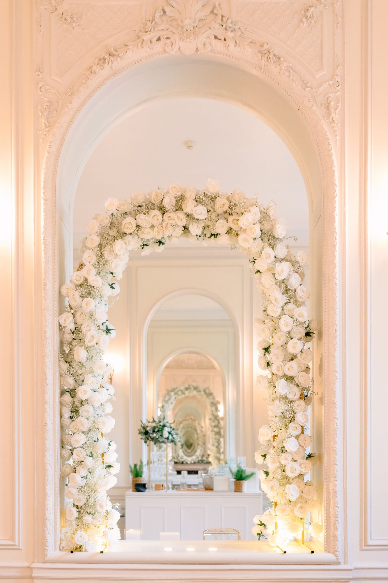Arche florale, décoration cérémonie